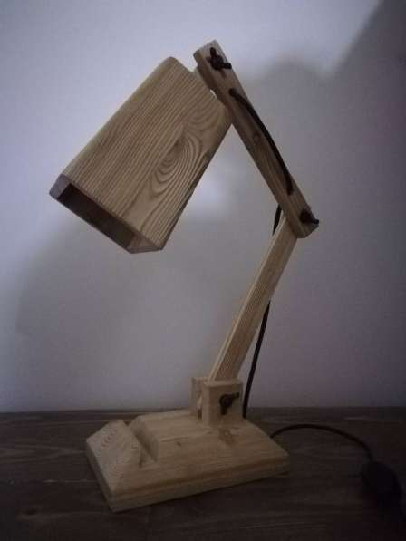 Настольная лампа Wood Lamp в фото 3