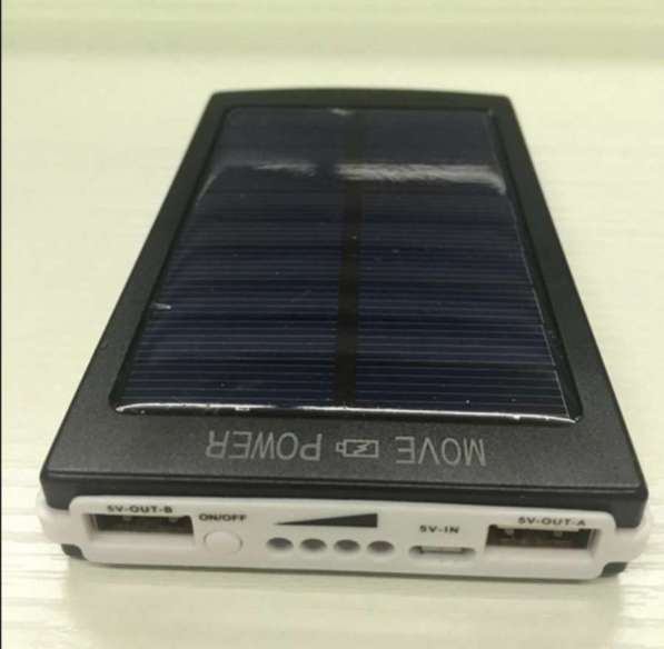 Внешний аккумулятор 10000 мАч солнечный зарядник в Ульяновске фото 3