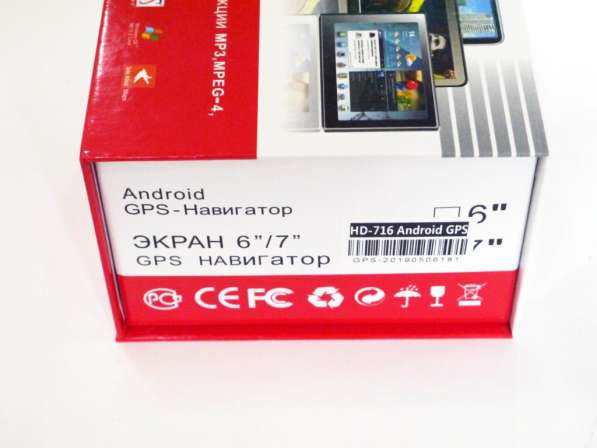 7'' Планшет Pioneer G716- GPS+ 4Ядра+ 8Gb+ Android в фото 7