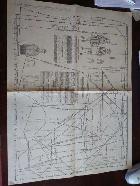 Продам комплект старинных выкроек 1955-1958г в Санкт-Петербурге фото 4