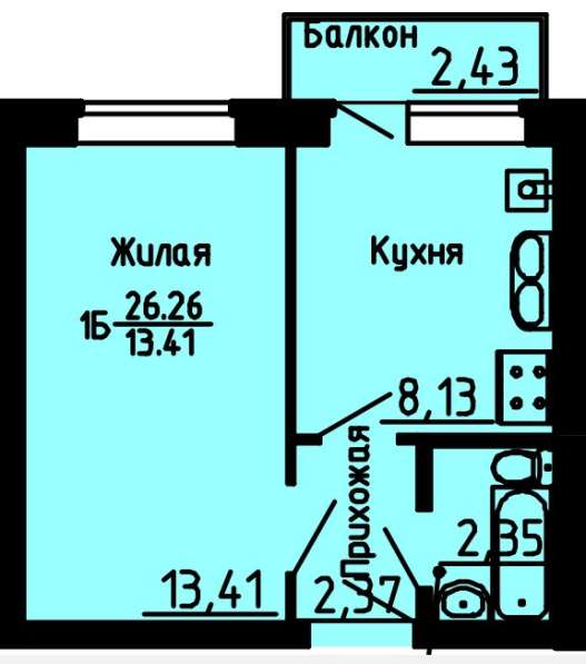 Продам квартиру в новостройке от застройщика в Таганроге фото 7