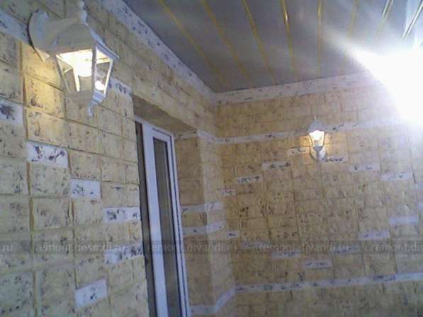Внутренняя отделка балконов, лоджий в Омске фото 7