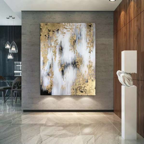 Chinese supplier wall decoration abstract oil painting