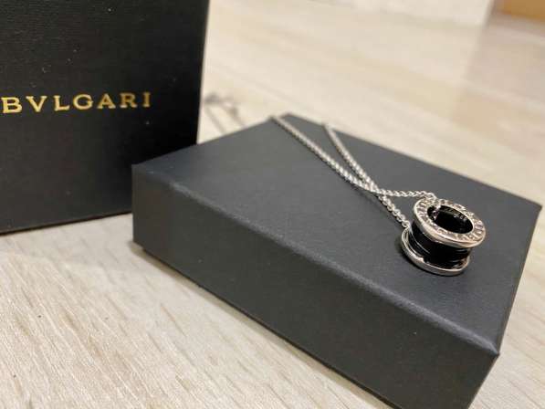 Bvlgari Подвеска, Оригинал, серебро925, черная керамика в Москве фото 3