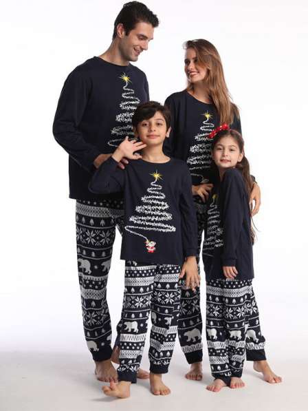 Рождественские пижамы в фото 4