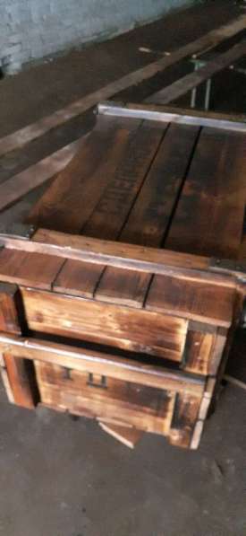 Ящик деревянный в стиле Loft в фото 8