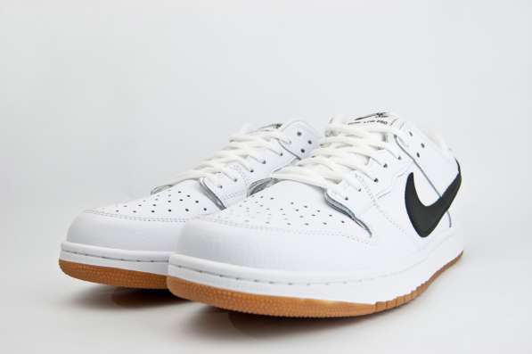 Кроссовки Nike Dunk Low White / Ftwr Gum в Уфе фото 5