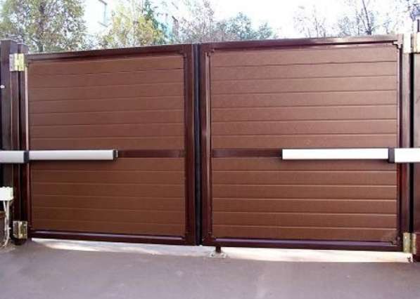 Откатные ворота в Электростали в Электростале фото 26