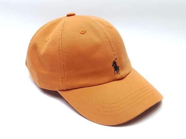Бейсболка кепка polo Ralph Lauren (оранжевый) в Москве фото 6