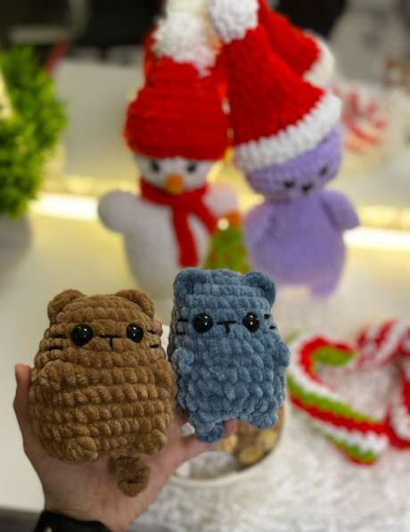 Маленькие мягкие игрушки котики в Москве