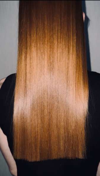 Кератиновое выпрямление