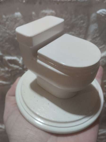 Миниатюрная инсталляция«Унитаз» в Москве фото 8