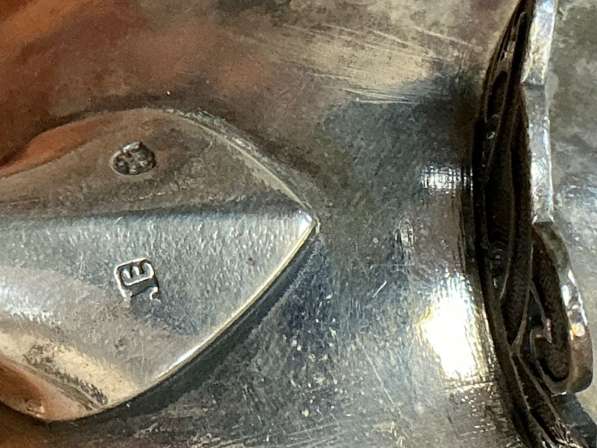 Серебряный сервиз 19 века мастерской Егорова в Москве фото 4