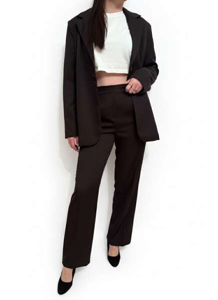 Брючный костюм с пиджаком в Москве фото 3