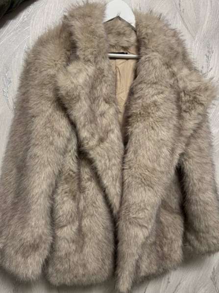Шуба из искусственного меха