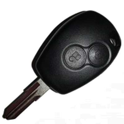 Ключ зажигания Рено Логан 2005-2010г с кнопками готовый