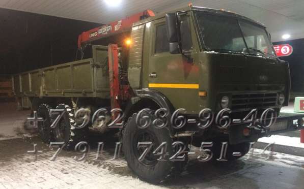 Камаз-манипулятор, вездеход в Санкт-Петербурге