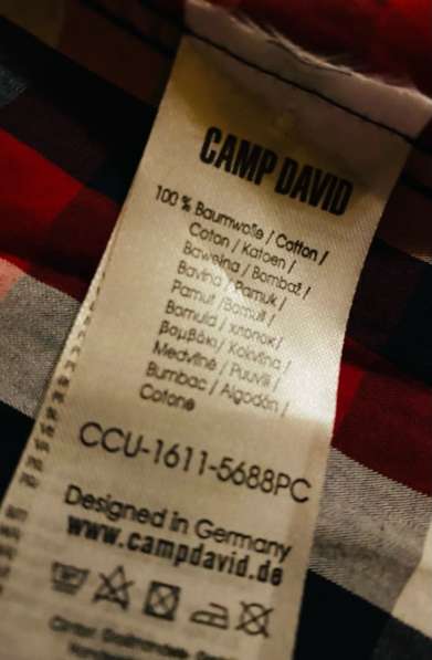 Camp David новая рубашка в Нижнем Новгороде фото 3