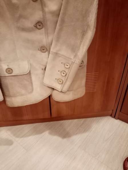 Замшевый пиджак из натуральной кожи в единственном экземпляр