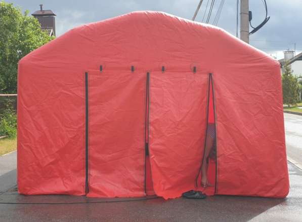 Пневмокаркасная палатка в Санкт-Петербурге фото 6