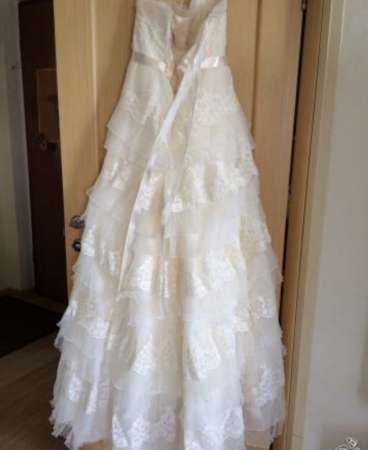 недорого дизайнерское свадебное платье в Москве фото 3