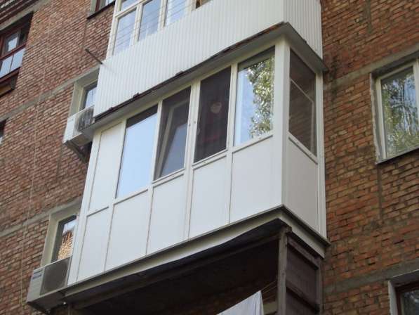 Остекление балконов и лоджий. Установка окон ПВХ в Электростале фото 16