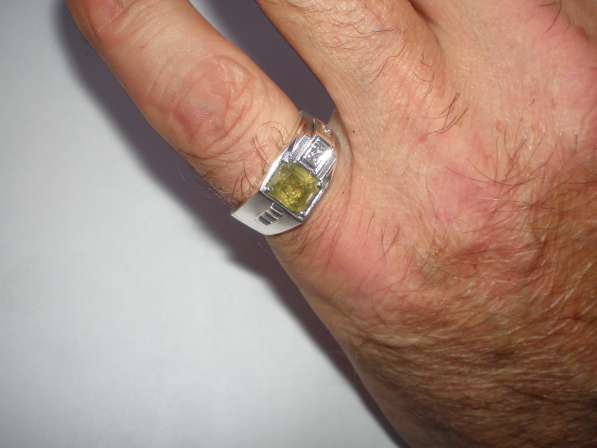 Авторский серебряный мужской перстень с гранатом Мали 19 р