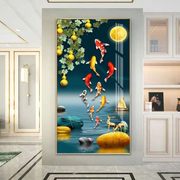 Wholesale mural Art Crystal Painting 2023 Home decor