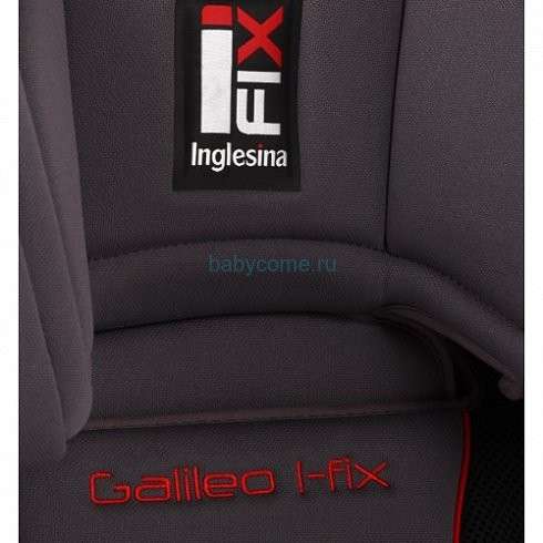 Автокресло Inglesina Galileo I-Fix гр 2-3 Black в Краснодаре