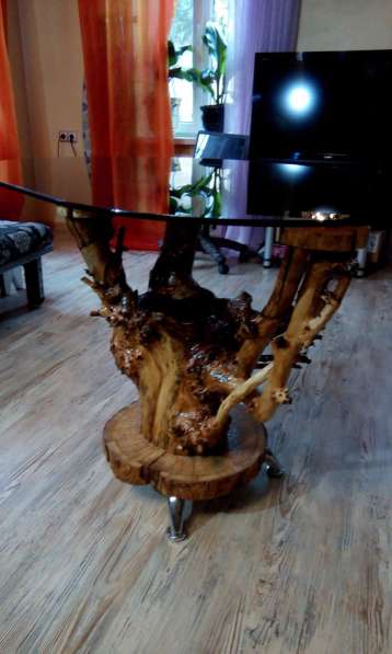 Изготовлю на заказ столики из натурального дерева ручной раб