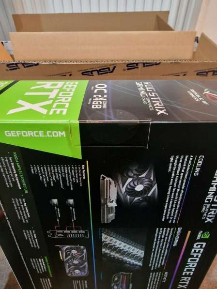 ASUS NVIDIA GeForce RTX 3090 ROG Strix OC 24 ГБ G в фото 4