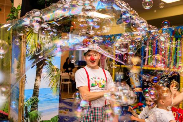 Шоу мыльных пузырей в Омске фото 4