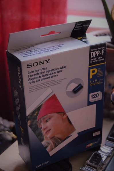 Продам 2,5 комплекта картриджей для фотопринтера SONY
