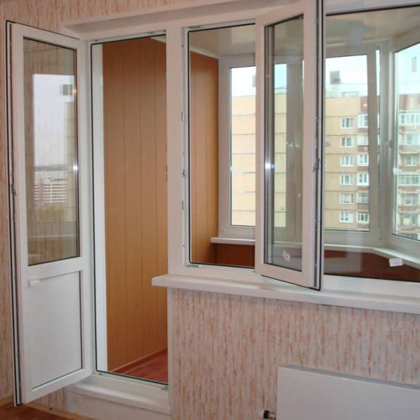 Окна ПВХ, Балконы и Лоджии обшивка, остекление, утепление бе в Чебоксарах фото 7