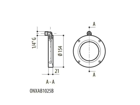 Воздушный барьер Videotec onxab 1025B в Магнитогорске фото 3