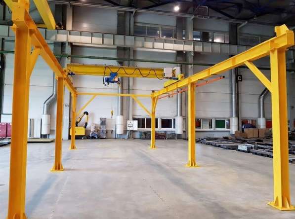 Монтаж крановой эстакады для мостового крана, кран-балки в Красноярске фото 4