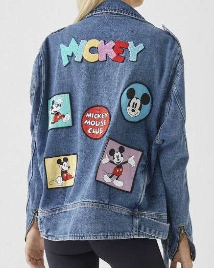 Новая (с бирками) джинсовая куртка “Mickey Mouse” в Москве