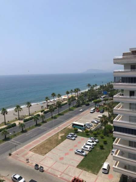 Апартаменты 2+1 на первой линии с видом на Средиземное море в фото 6