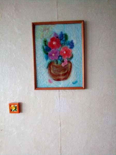 Картина шерстяная акварель в Жуковском