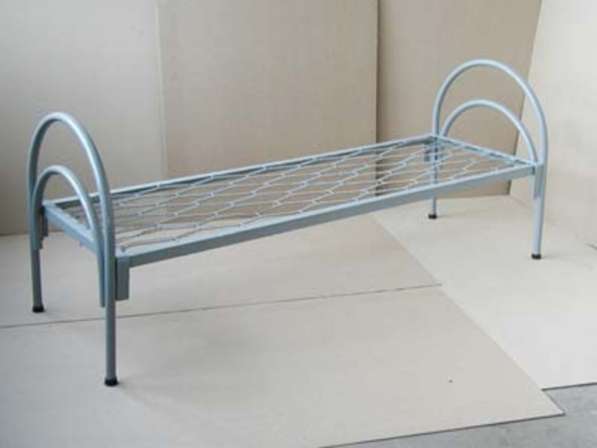 Металлические кровати со спинками из ДСП и кровати с ламелям в Ангарске фото 9