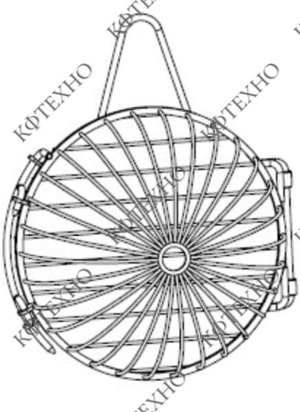 Форма-сетка КФТН 407.004-05 полусфера
