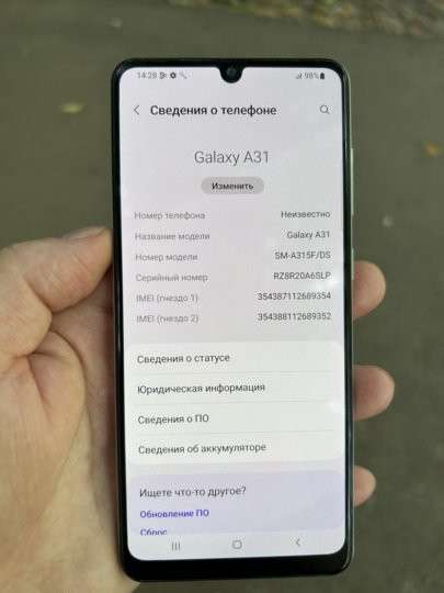 Samsung galaxy a31 64гб в оригинале в Москве фото 4