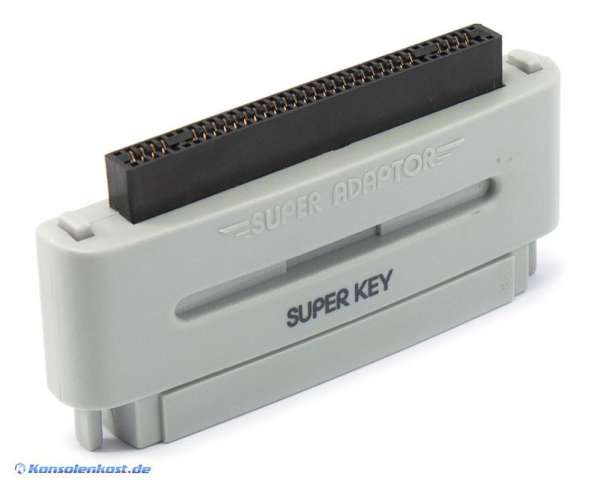 Ключ адаптер SNES Pal Universal One Slot Super Key Import