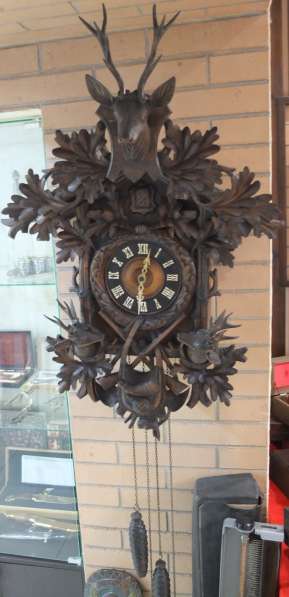 Часы охотничья тематика настенные в деревянном корпусе в Ставрополе фото 10