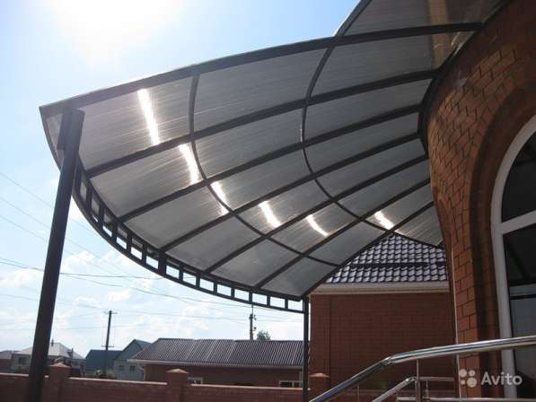 Навесы всех видов производство в Москве фото 7