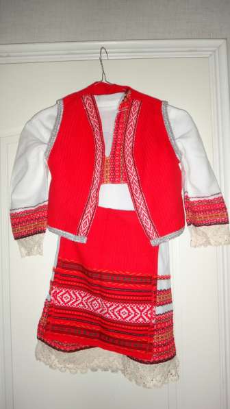 Платье национальное болгарское для девочек в Москве