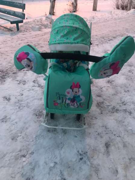 Детские коляска-санки новые в Саранске фото 3