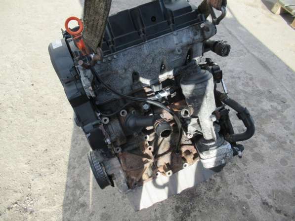 Двигатель Фольксваген Т5 1.9D BRS комплектный