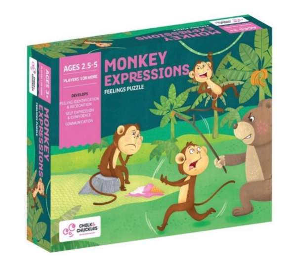 Настольная игра «Эмоции обезьянки»