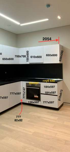 Продается угловая кухня новая производство Италия в Москве фото 3